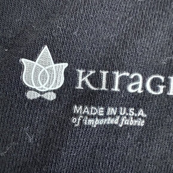 KIRAGRACE Dress size Medium Wrap Yoga Sleeveless Mimimalist USA Made - Picture 11 of 16